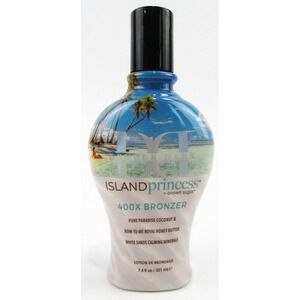 Brown Sugar‎ Island Princess Tanning Bed Lotion 7.5 oz Double Dark 400X Bronzer